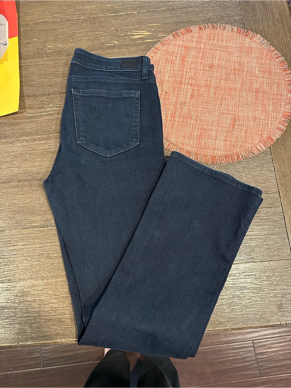 PAIGE Straight-Leg Jeans in Dark Indigo